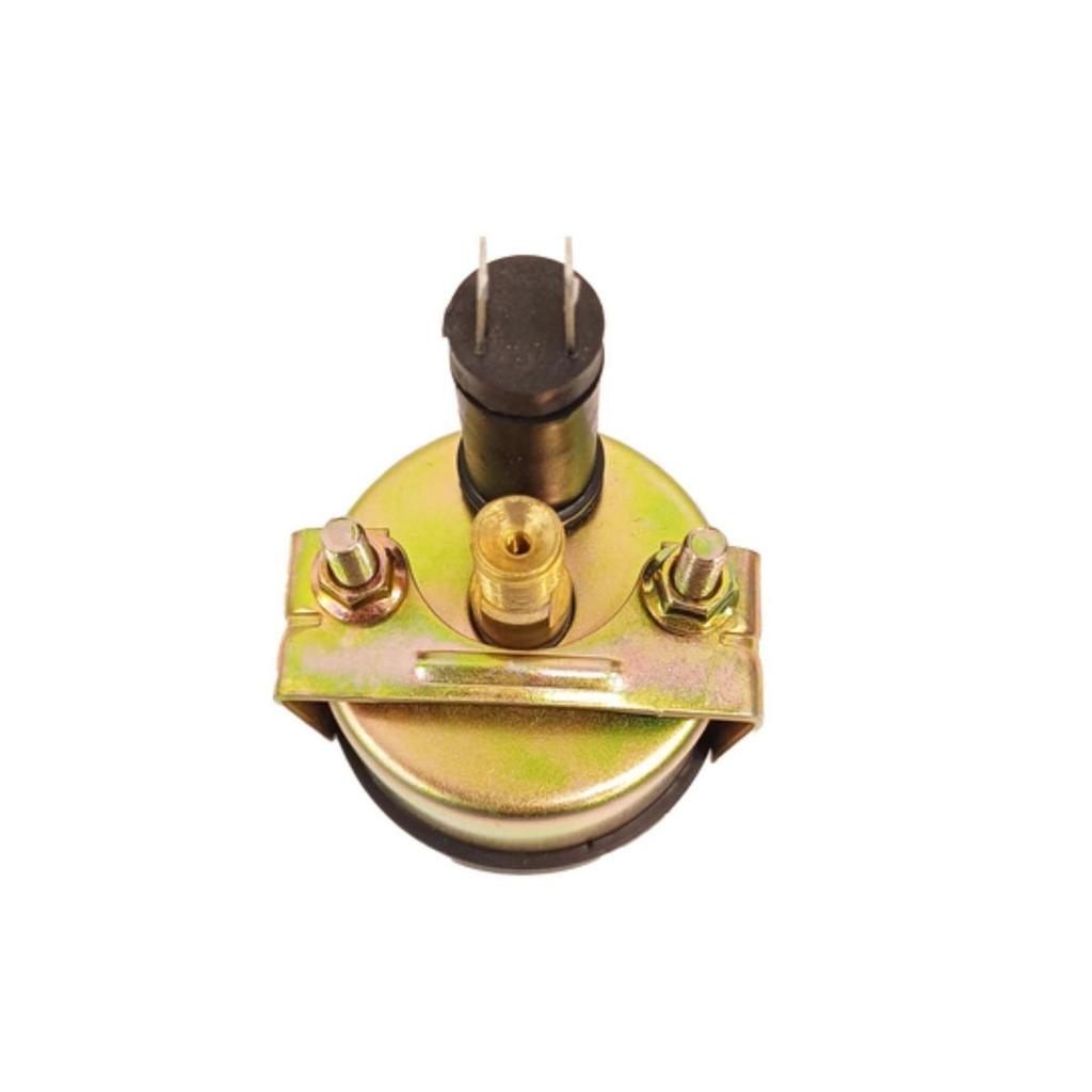 Öldruckmesser-Kit (100-230F, 0-80 PSI) mit Chromblende für Ford Traktormodelle - 2N, 8N, 9N, NAA, 601, 70, 801, 901, 2000, 4000,