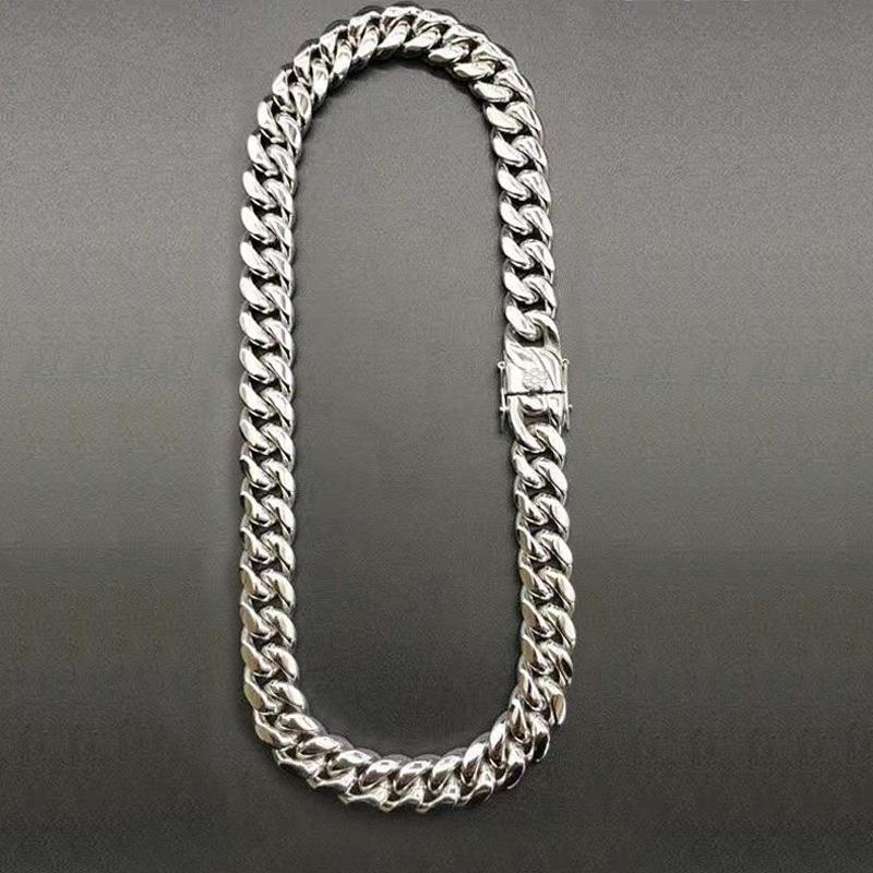 

Простое Ретро S925 Тайское Серебряное Ожерелье Мужское Хип-Хоп Ручной Работы Модные Крутые Европейские И Американские Ювелирные Аксессуары Подарок 60cm