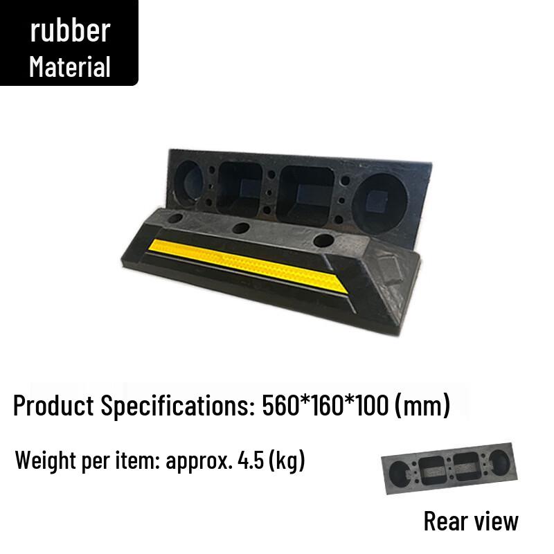 Garage Rubber Wheel Stop