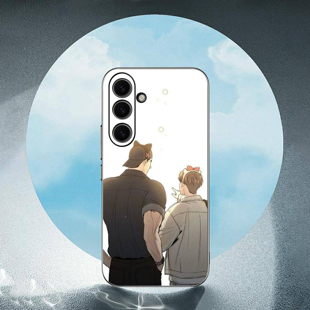 Jinx JaekYung Kim-Dan Luxury Black Phone Case For Samsung Galaxy S23 S24 S25 Ultra S22 Plus S21
