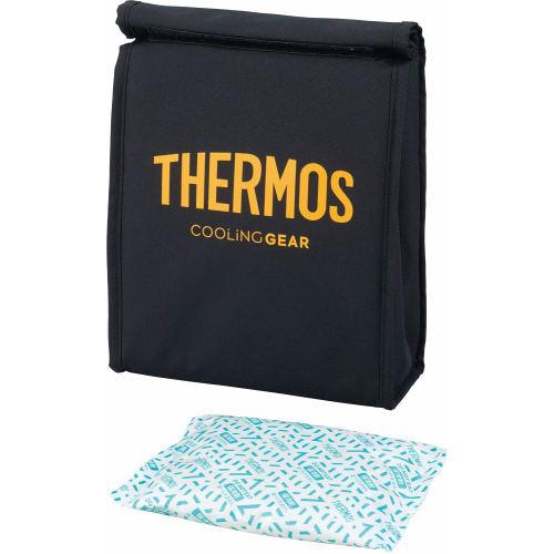 

Thermos Sports Cooling Bag 3L Black Orange with Ice Pack REY-003 BKOR