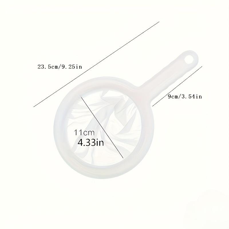 

100 Mesh Fine Mesh Strainer, Hanging Food Filter for Wine, Tea, Soy Milk, Juice & Baking, Reusable Kitchen Strainer Tool