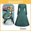 Château Ambulant de Howl Sophie Robe Trapèze Polyester/Coton Tenue Cosplay