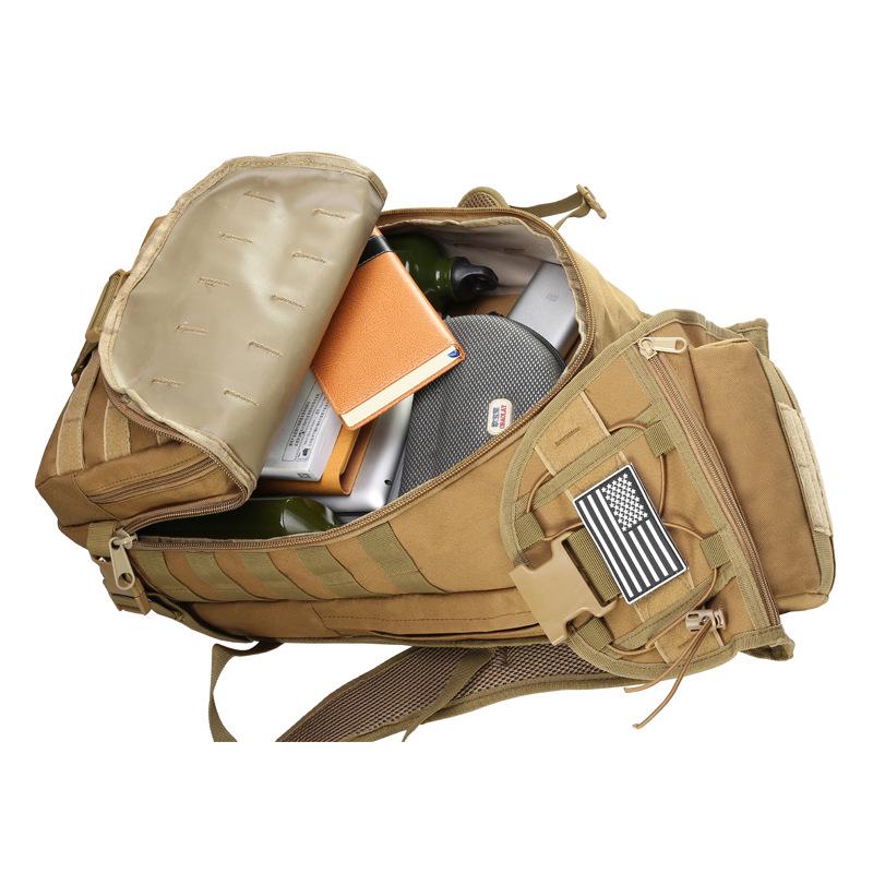X7 Tactical Waterproof Men's Hiking Backpack - Outdoor Travel & Camping Double Shoulder Bag