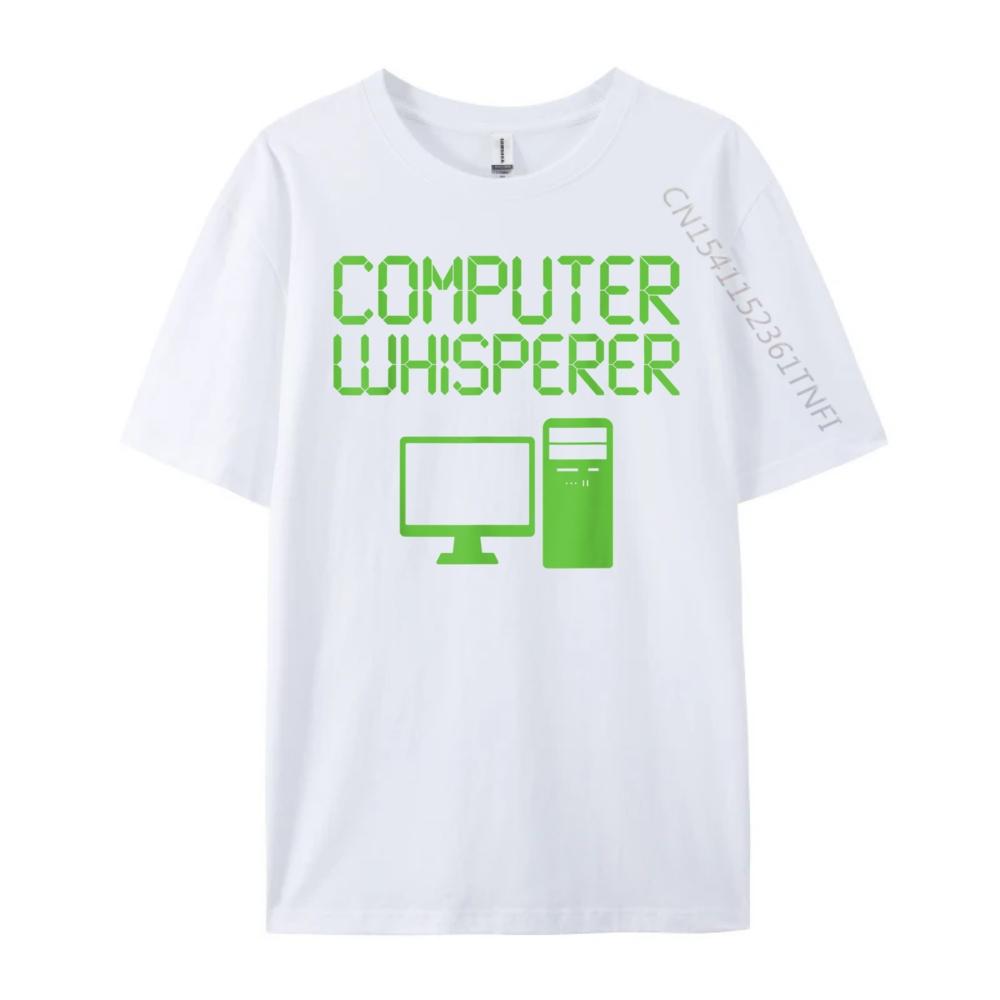 Funny It Nerd Computer Whisperer Genius T Vintage T Shirt Men New Year 2025 Mothers Day
