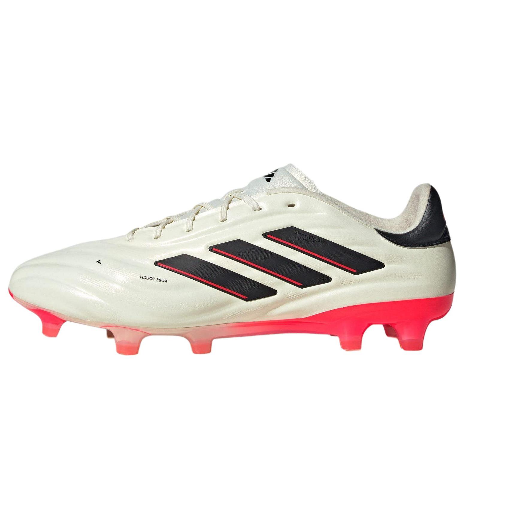 

new Adidas Copa Pure 2 Elite Fg Ivory Core Black Solar Red 42