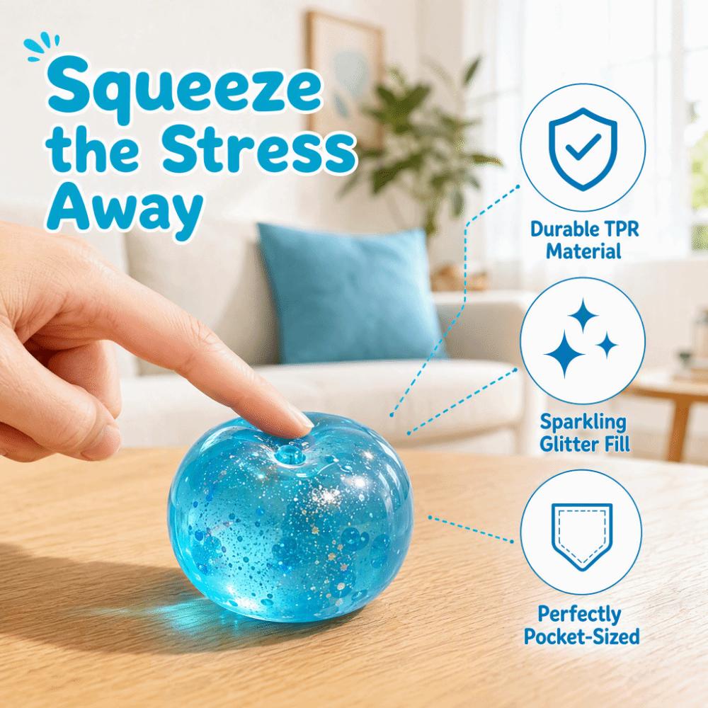 Non-Bounce Fidget Toy Slow Rebound Squishy Toy Party Favors Squeezable Toy  Adults
