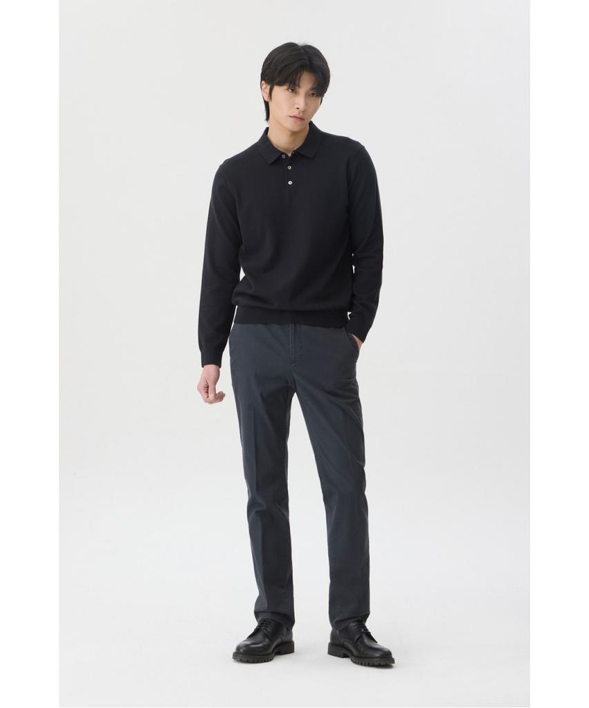 BRENTWOOD [Essentials] Washable Polo Neck Sweater Brwax26211Gyd