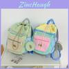 Fashionable Padded Nylon Backpack With Multicompartment For Casual Travel