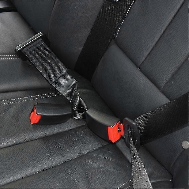 One Support and Two Extension Belt Car Rear Two-seat Seat Safety Belt Connector