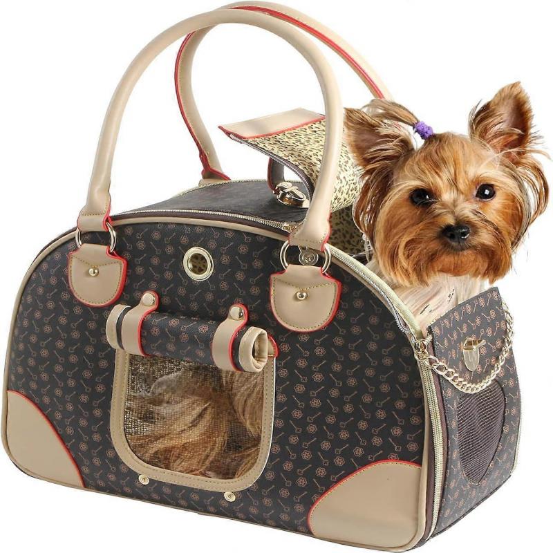 SBSGV Fashion Dog Carrier PU Leather