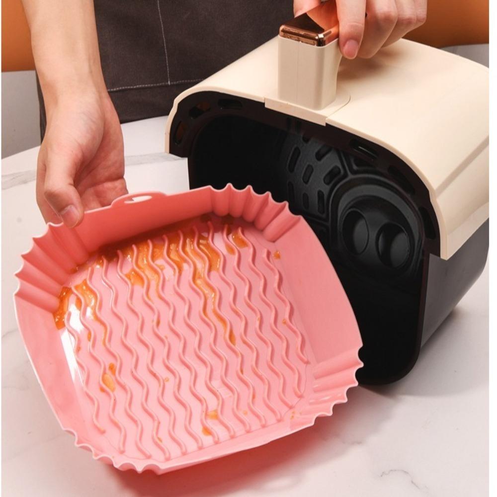 Non-stick Square Silicone Pot Mould Liners Silicone Mold High Quality Oven Baking Tray  Cooking