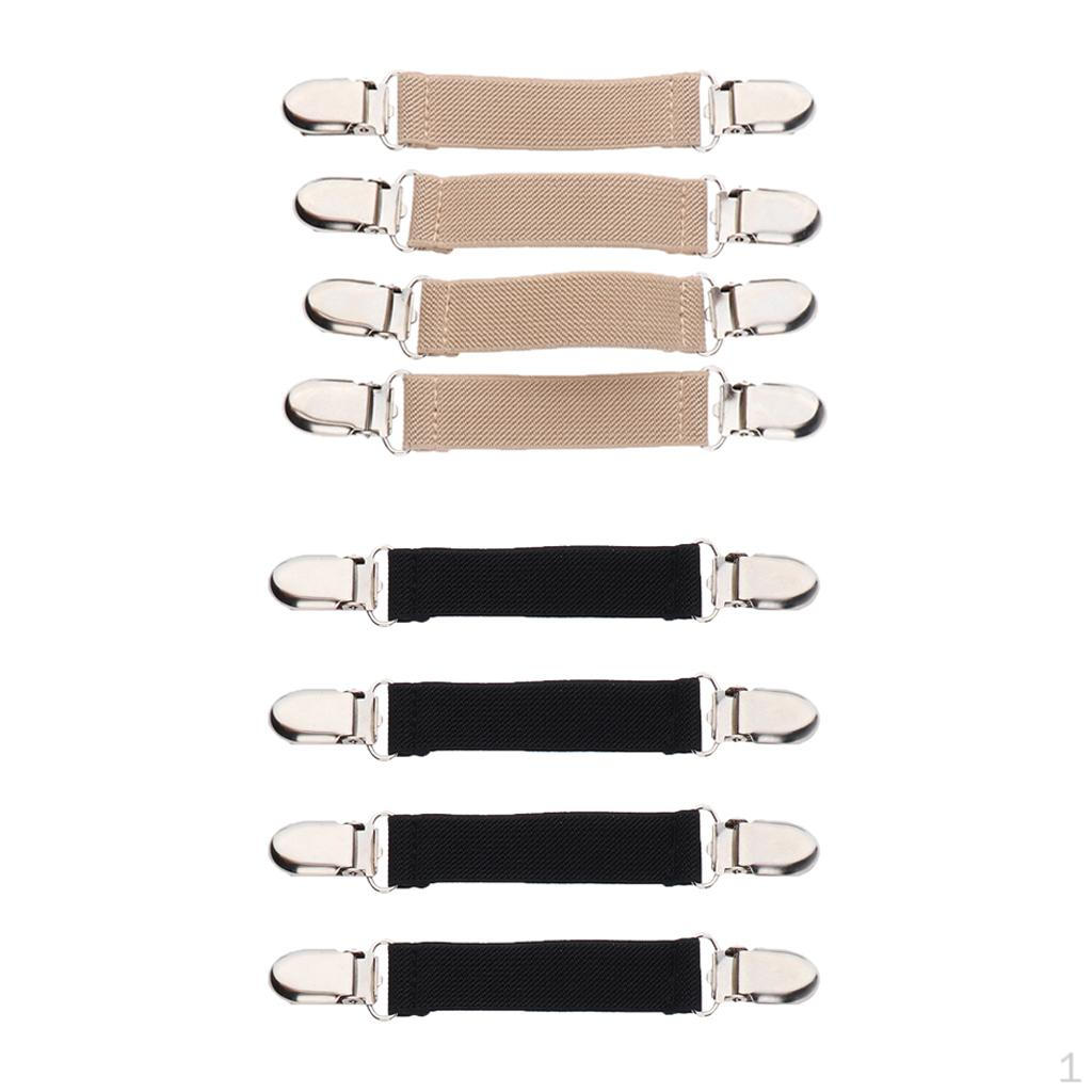 

Зажимы из нержавеющей стали, эластичные и зажимы для использования мальчиками и девочками, 8 штук