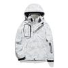Outdoor Mountaineering Jacket Men's Three-in-one Detachable Autumn and Winter Velvet Thickened Jacket Couple Style Jacket Men's Clothing