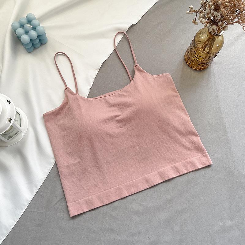 Summer Spicy One-Shoulder Bustier: Strapless Bandeau Top with Beautiful Back Design for Women One Size розовый