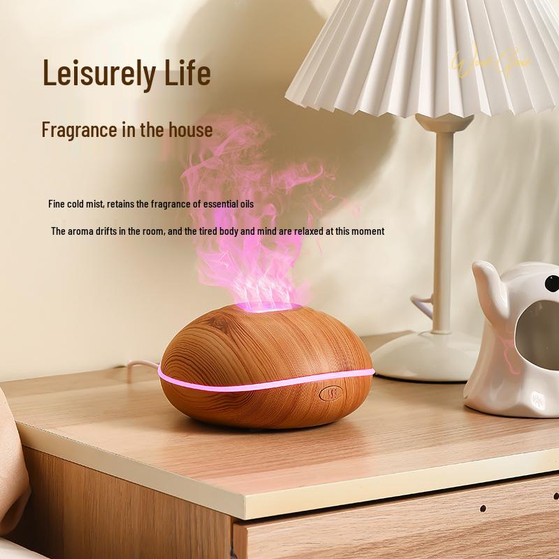 Nbshan SD13 Luxury Flame Aroma Diffuser & USB Humidifier with High Mist Output