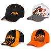 Ktm Baseball Cap With Embroidered Letter Pattern For Motorsports And Casual Wear