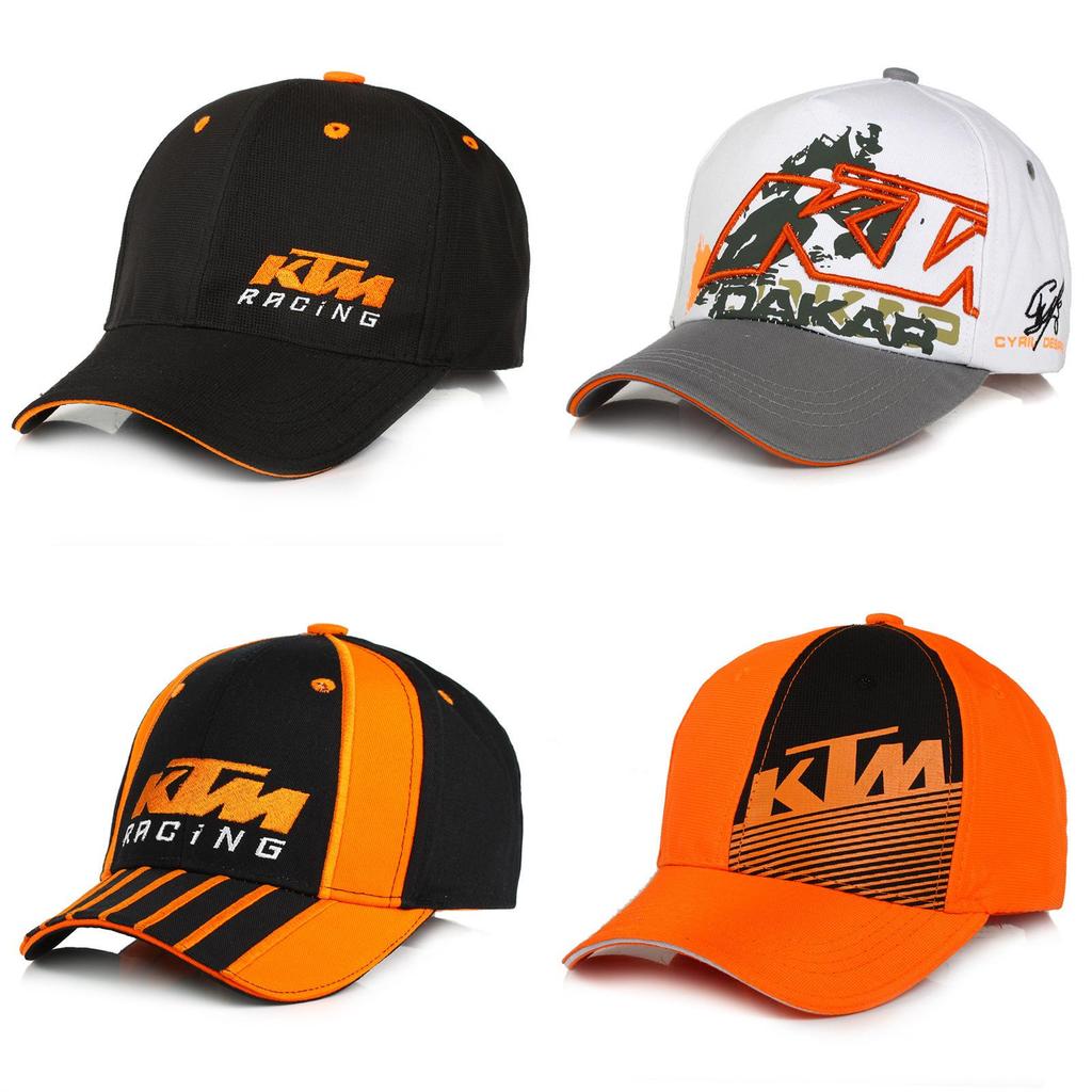 Ktm Baseball Cap With Embroidered Letter Pattern For Motorsports And Casual Wear