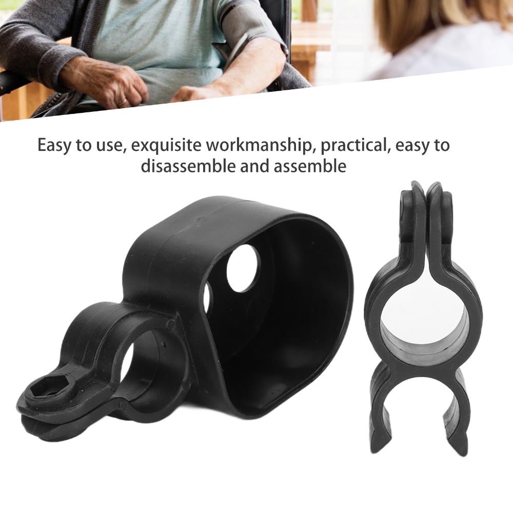 ABS Wheelchair Cane Holder Portable Walking Stick Accessories for Wheelchairs Electric Scooters