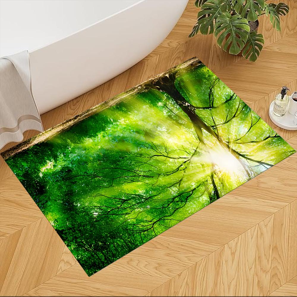 Mystic Forest Pathway Non-Slip Home Carpet Design for Office Decor Living Room Bedroom Gift
