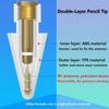 Double Layered Soft Hard Stylus Touch Pen Tips 2B HB Rubber Replacement Nibs Silicone Stylus Tip for Ipad Apple Pencil 1st 2nd