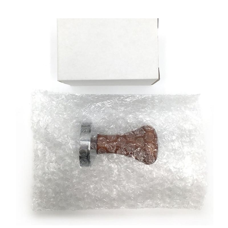 Espresso Coffee Tamper Coffee Powder Hammer Hand Tamper Tool Reusable Flat Base Coffee Bean Press for  Durable