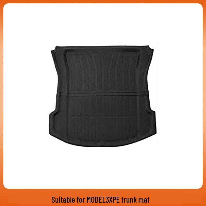Tesla Model 3/Y Front & Rear Waterproof Trunk Mats - Original TPE Texture Accessories