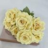 Rose Artificial Flower Wedding Hotel Restaurant Desktop Decoration Ornament Room