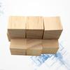 10Pcs 2.5cm Natural Pine Wooden Cubes Smooth Splinter-Free Craft Blocks for DIY Alphabet Numbers Puzzle Stamp Mounting Painting
