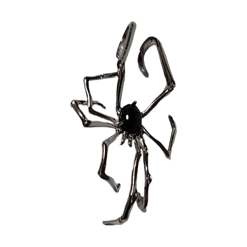 Halloween Spiders Earrings Ear Cuff Scary And Funny Costume Accessories For Cosplay Party Supplies For Fashion Women