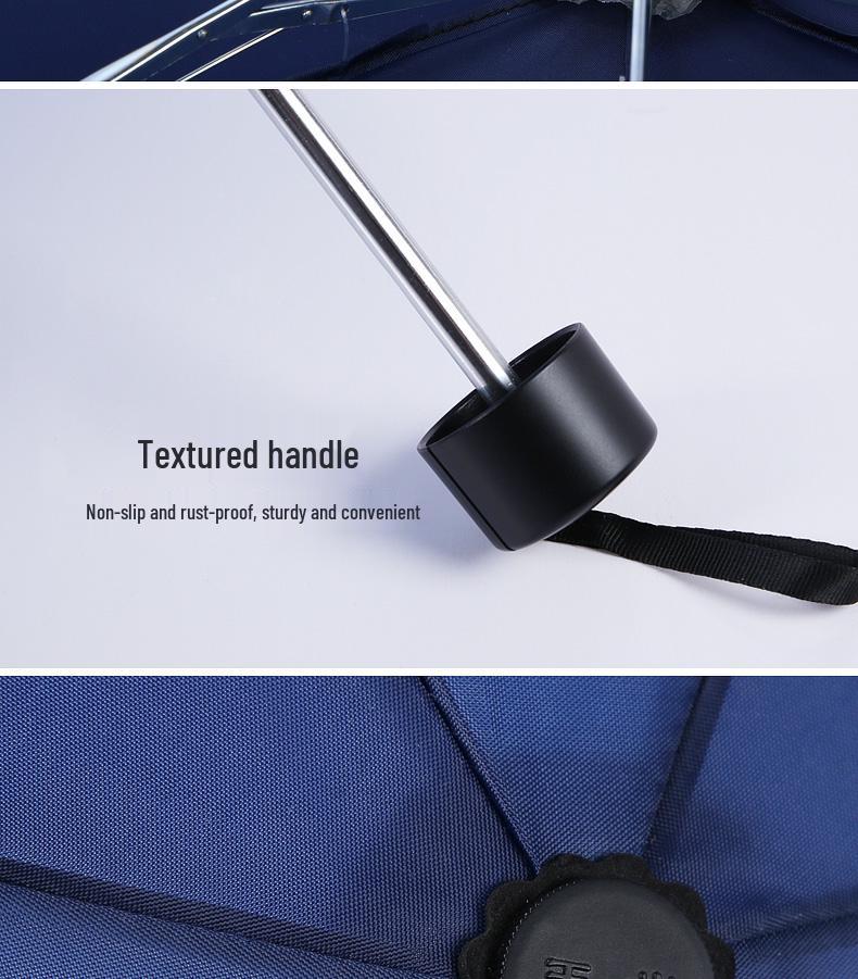 Paradise 339 Three-Fold Silk Screen Umbrella - Versatile Sunshade and Rain Umbrella for Men and Women