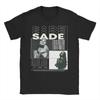 SSade Adu Singer  80s Music T Shirt for Unisex Women Pure Cotton Cool TShirt Crew Neck Tees Short Sleeve Clothes Gift Idea