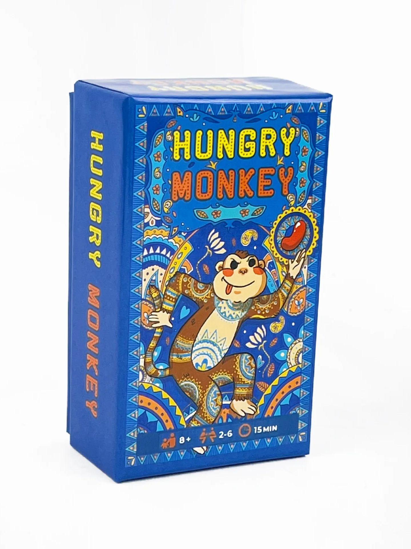 Hungry Monkey Board Game for Family Party Funny Table Game 2-6 Players