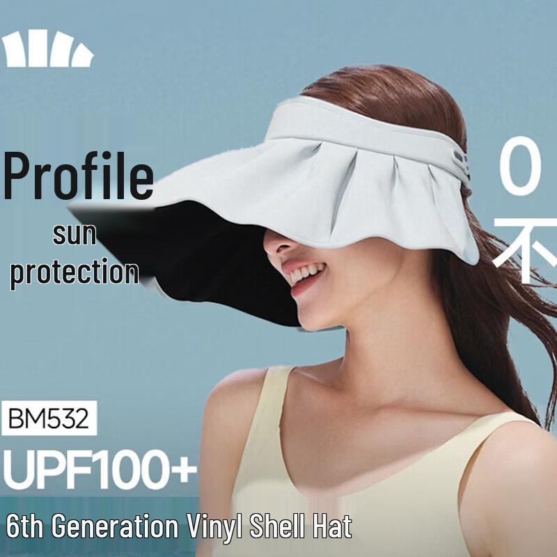 Beneunder BM532 Women s Wide Brim UV Protection Visor Sun Hat