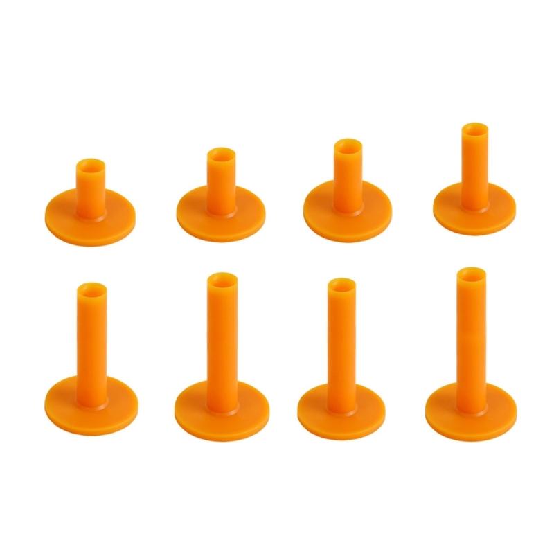

8Pcs Indoor and Outdoor Golf Tees Stable Training Ball Stand Rubber Golf Practice Tees Outdoor Golf Sports Accessories