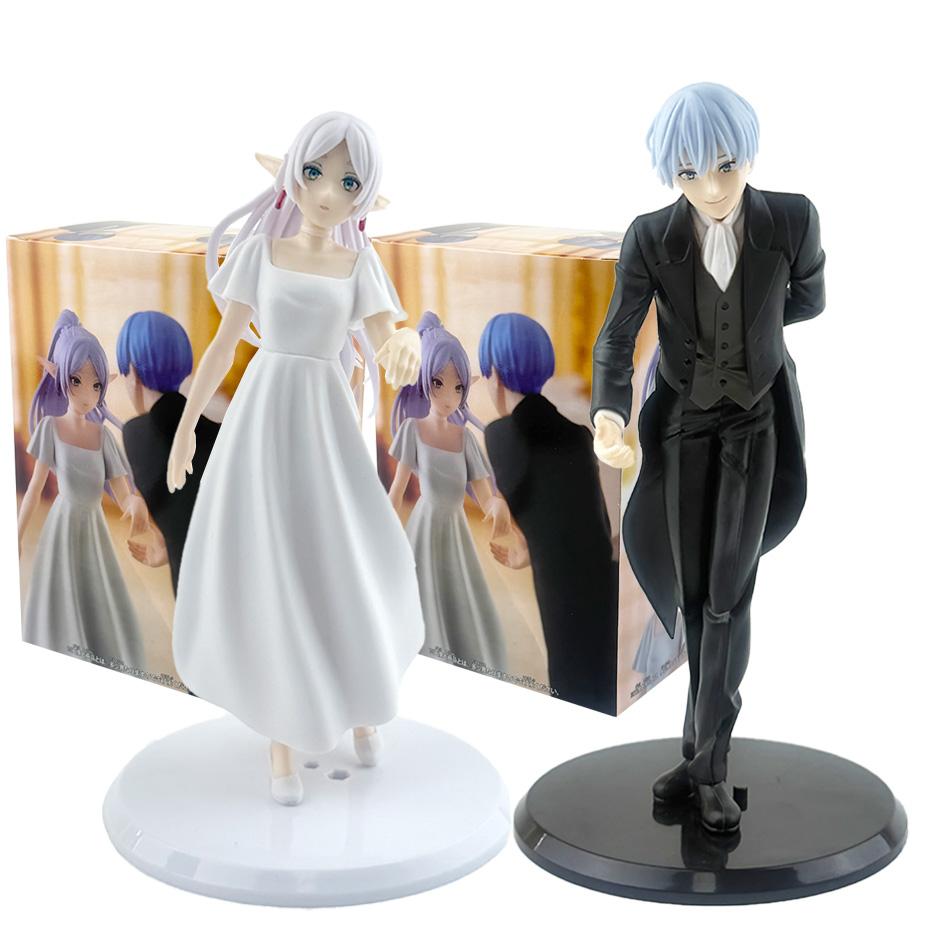 Frieren: Beyond Journey's End Anime Figure Frieren Himmel Proposal Dance Action Figure PVC Ornaments Toy Brithday Gift
