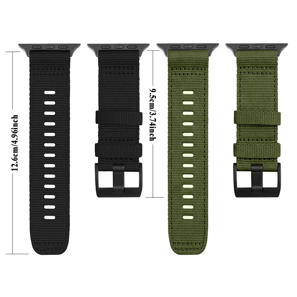 Strap For Apple Watch Band Ultra 3 Ultra 2 Ultra 49mm 44mm 45 42 46mm Nylon Waterproof Sweatproof Bracelet Iwatch 11 10 8 7 SE 6