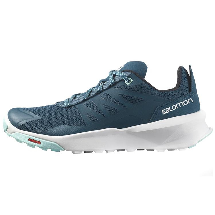 

SALOMON Patrol Comfortable Abrasion Resistant Breathable Low top Outdoor Shoes Women s Blue White 416776 39⅓