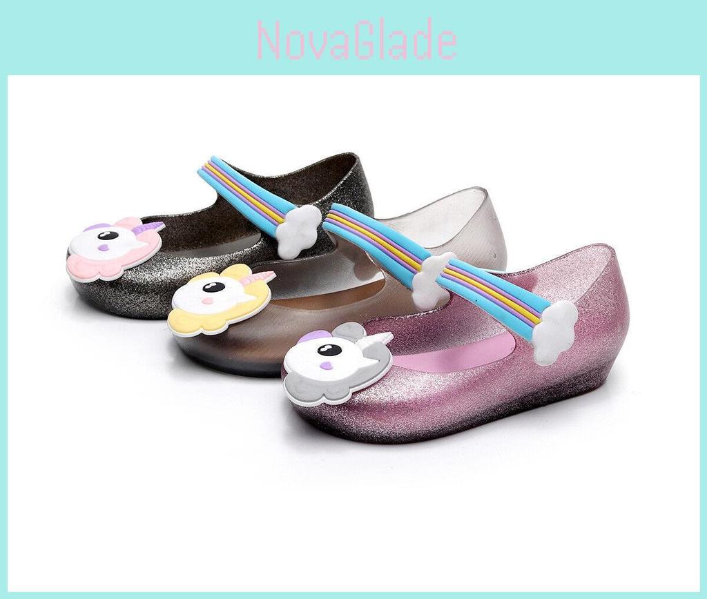 Durable And Comfortable Sandales Pluie Fille For Kids With Colorful Unicorn Theme