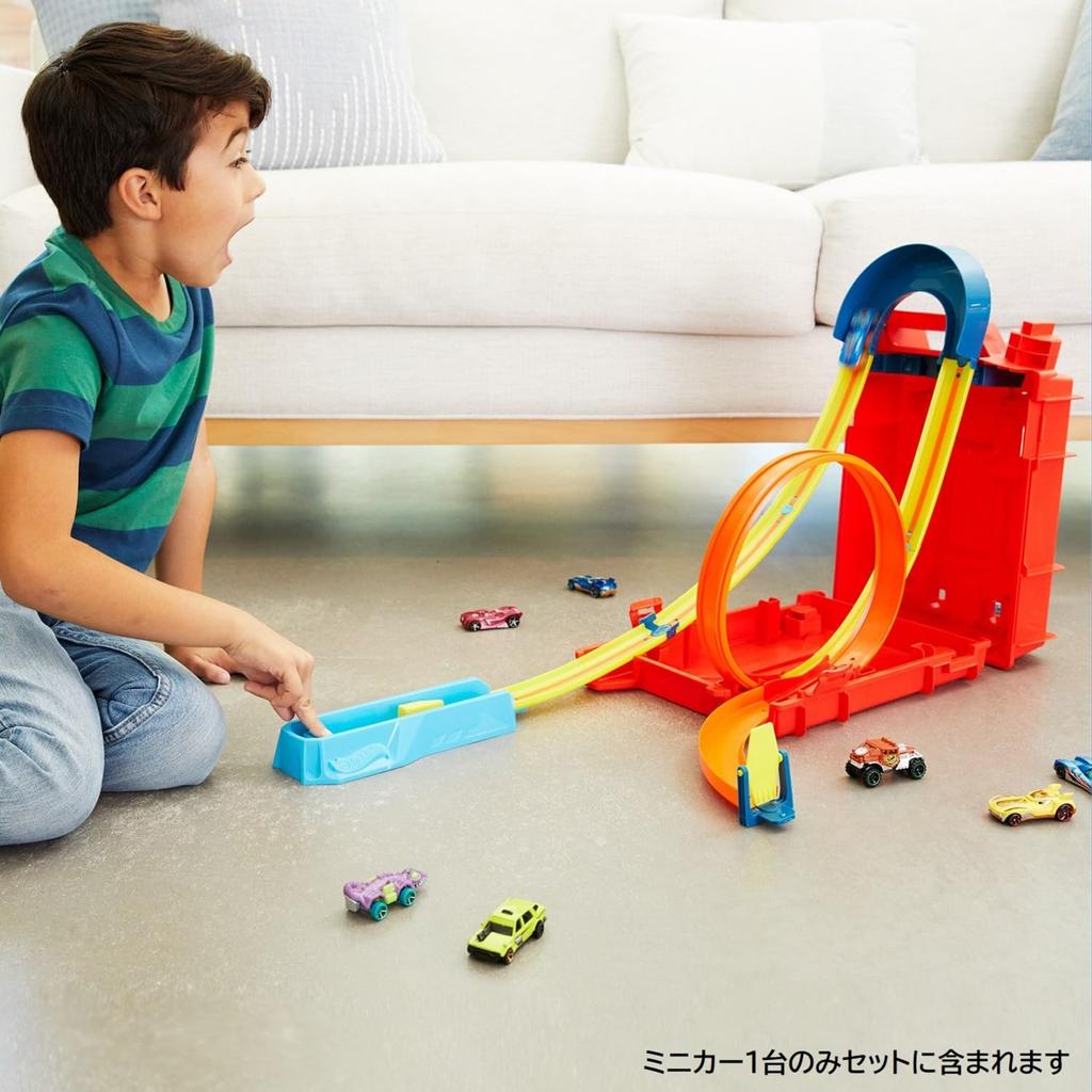 Hot Wheels Track Builder Stunt Box Years Old and HDX78 [6 Up]