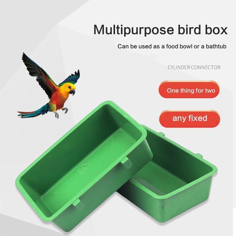 

Bird Feeder Cup for Cage Hanging Plastic Water Trays for Poultry Feeding CHINA