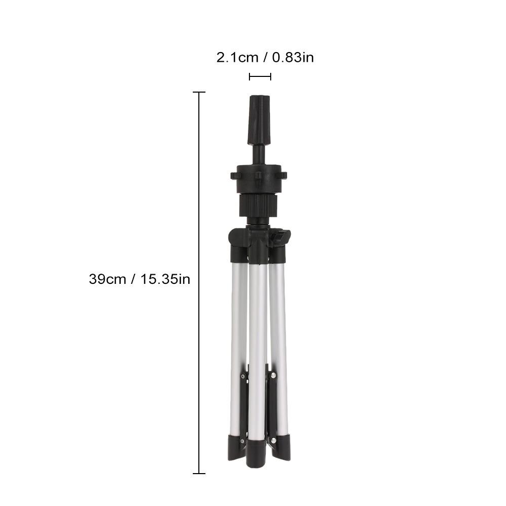 Adjustable Height Wig Stand Tripod Aluminum Alloy Wig Tripod Stand For Hair Salon