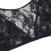 Women Girl Crop Top Solid Mesh Lace Open Front Long Sleeve Base T\-Shirt