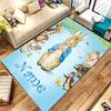 Custom Personalization Peter Rabbit Area Rug - Perfect For Kitchen, Bathroom,Laundry Room Decor Large Size Available,Gift All Seasons