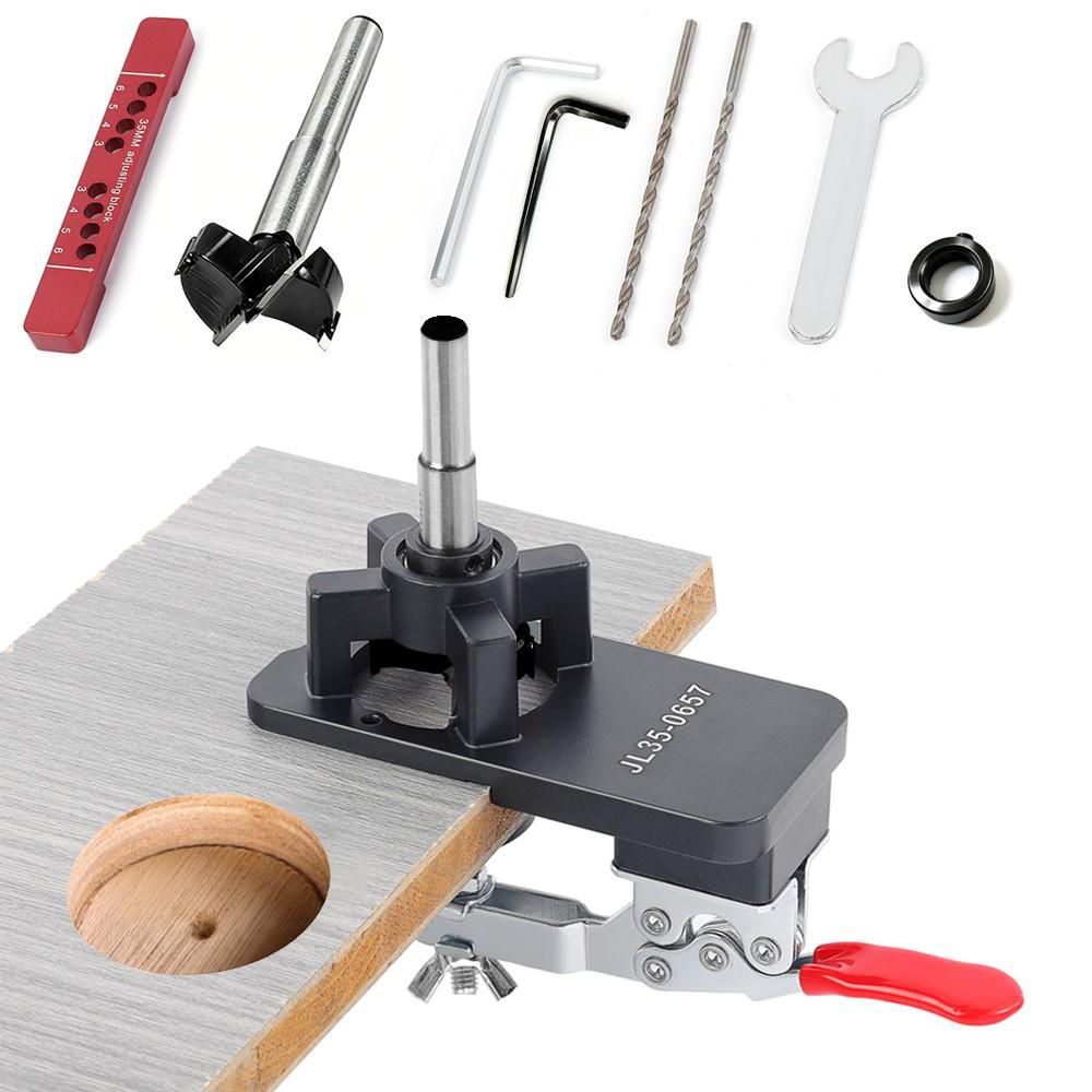 35mm Hinge Hole Punch Locator for Cabinet Door Installation