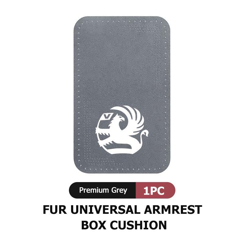 For Vauxhall Breathable Leather Car Logo Armrest Box Cover Central Armrest Protective Pad Tigra Corsa VXR Astra D G J H Zafira
