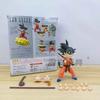 SHF Dragon Ball Kid Goku Action Figure With Kinton Nimbus Cloud Power Pole Interchangeable Heads Hands Tail Anime Model Toy Gift