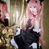 Lady Lazy Dracula Little Devil Cosplay Devil Gothic Lolita Maid Succubus Black (M)
