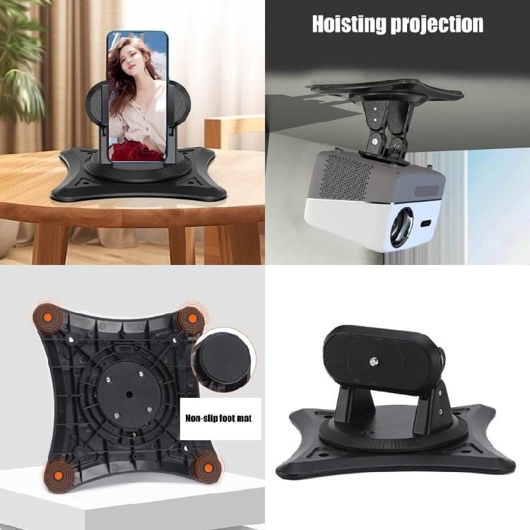 Desktop Projector Stand Small Projector Suspension Holder with Adjustment for Professional Use