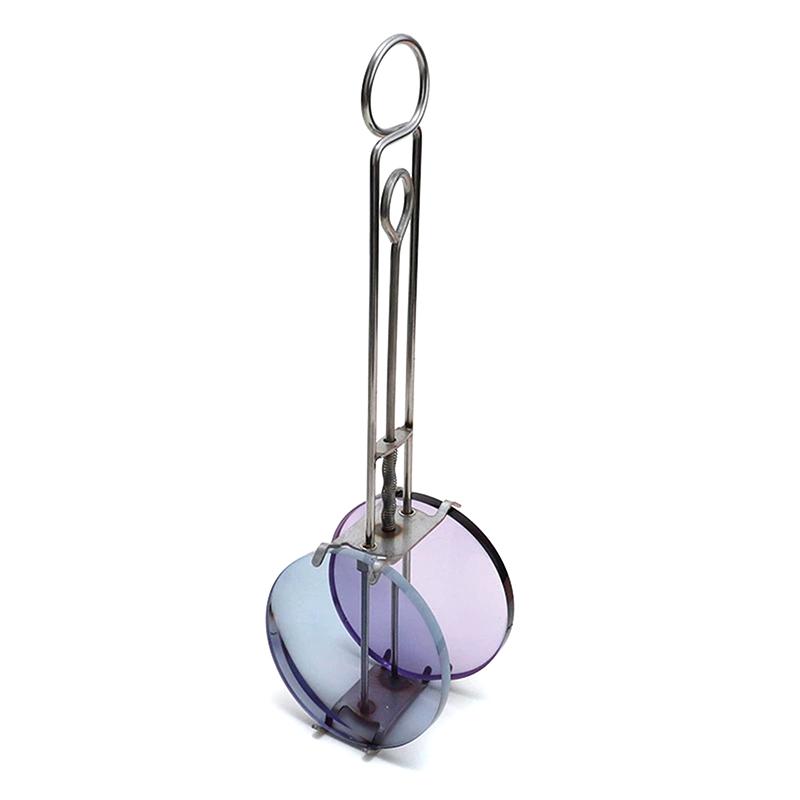 1PCS Silver Metal Lens Staining Tool Holder, Tinting Clip, Tint Bath Clamp, Metal Stretch, Spring Clamp, Staining Tool